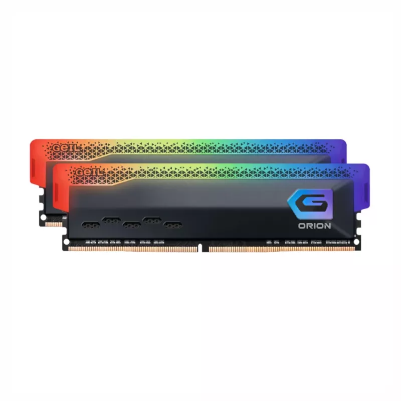 GeIL Orion 32GB Kit (2x16GB) 6000MHz RGB DDR5 RAM - Grau