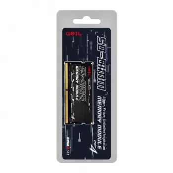 GeIL Pristine 8GB DDR4 3200MHz SODIMM Notebook-Arbeitsspeicher, PC4-25600, CL22, 1,2V