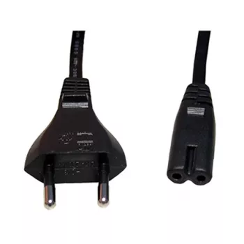 GEMBIRD Cablexpert PC-184-VDE Netzkabel, C7, VDE-geprüft, Schwarz, 1,8 m