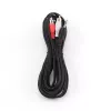 Gembird CCA-458-5M Audiokabel 3,5mm Klinke auf 2x RCA Stecker-Stecker 5m