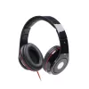 Gembird Detroit Kabelgebundenes Over-Ear-Headset mit Bügelmikrofon, Schwarz