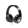 Gembird Detroit Kabelgebundenes Over-Ear-Headset mit Bügelmikrofon, Schwarz