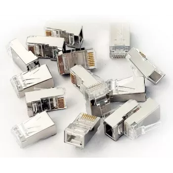 GEMBIRD Digitus X-ML-6AF-IMP RJ45 Cat.6A geschirmter werkzeugloser Stecker, grau