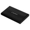 Gembird EE2-U2S-5 Externes USB 2.0 Gehäuse für 2,5 inch SATA HDD/SSD, Aluminium, Schwarz