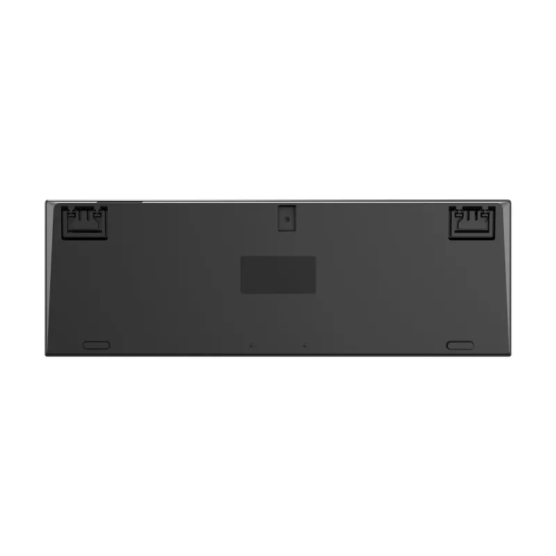 Gembird KB-MCH-06 Slim Kabelgebundene Multimedia-Tastatur mit Type-C-Adapter, US-Layout, Schwarz