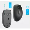 Gembird KBS-WPS-02 Dual-Mode Slim Kabelloses Desktop-Set, 2.4GHz + Bluetooth, US-Layout (Tastatur & Maus)