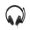Gembird MHS-001 Stereo-Headset mit Lautstärkeregelung, kabelgebunden, Over-Ear, Schwarz