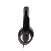 Gembird MHS-001 Stereo-Headset mit Lautstärkeregelung, kabelgebunden, Over-Ear, Schwarz