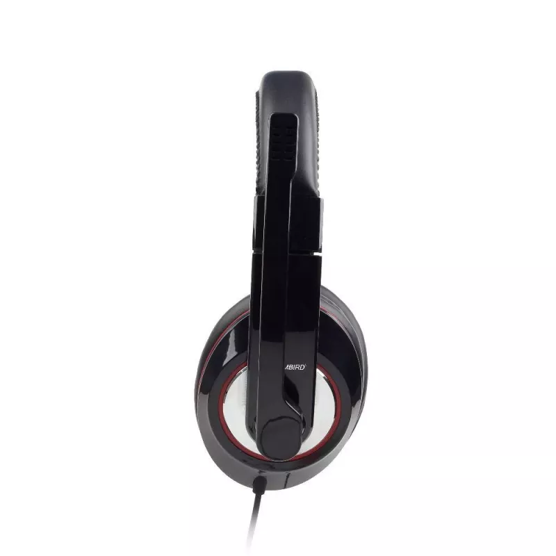 Gembird MHS-001 Stereo-Headset mit Lautstärkeregelung, kabelgebunden, Over-Ear, Schwarz