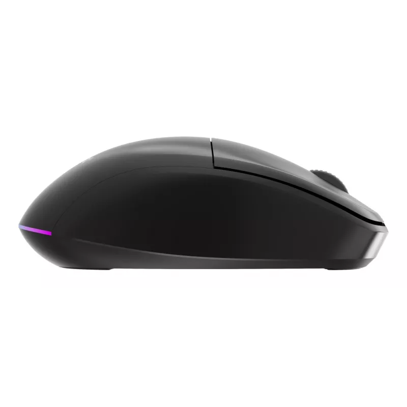 Gembird MUSW2-6B-01 Dual-Mode-Funkmaus, 2,4 GHz + Bluetooth 5.0, 1600 DPI, 6 Tasten, Schwarz
