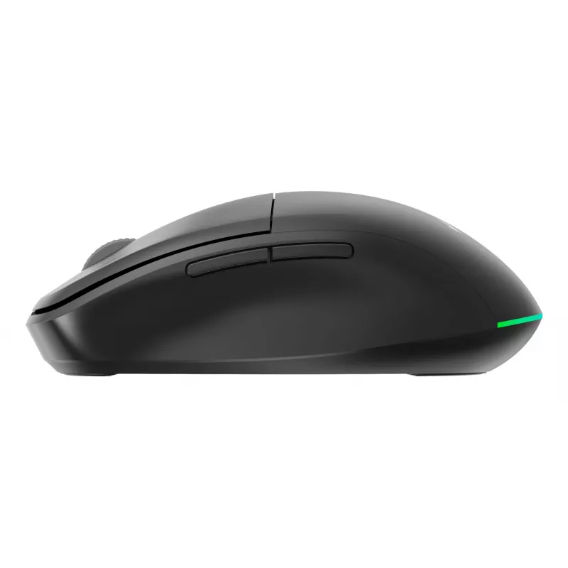 Gembird MUSW2-6B-01 Dual-Mode-Funkmaus, 2,4 GHz + Bluetooth 5.0, 1600 DPI, 6 Tasten, Schwarz