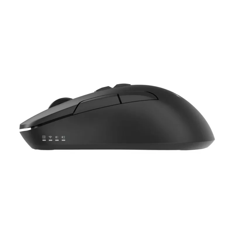 Gembird MUSW2-7B-01 Dual-Mode kabellose Maus (2.4G + Bluetooth), 1600 DPI, 7 Tasten, Schwarz
