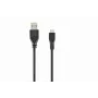 Gembird USB 2.0 Kabel Micro-USB AM-MBM5P 0,3m Schwarz
