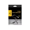 Gembird USB 2.0 Kabel USB-A auf Micro-USB-B 0,6m Schwarz Spiralkabel