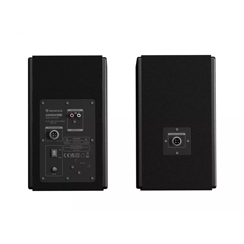 GENESIS ARSEN 502BT 2-Wege Schwarz Kabelgebunden & Kabellos 60 W