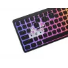 GENESIS Thor 430 TKL Kabellose Mechanische Gaming-Tastatur, Outemu Red Switches, RGB-Beleuchtung, Triple-Modus (USB-C/2.4GHz/Bluetooth), US-Englisches QWERTY, Schwarz