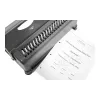 Genie CB 850 Manuelle Comb-Bindemaschine, 350 Blatt, Schwarz