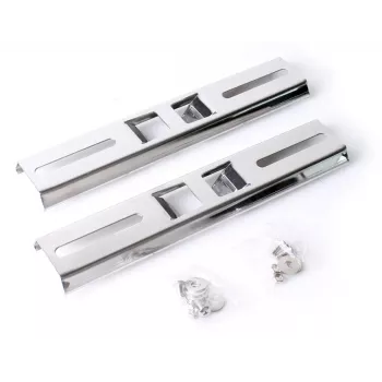 GETFORT 25777 Pole Mount Bracket für 10-Zoll-Hermetikschränke, verzinkter Stahl, 40-100 mm Pfahl-Durchmesser