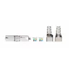 GETFORT 58459 Cat.6 UTP Tool-less RJ45 Keystone Jack, Weiß