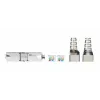 GETFORT 58460 CAT.6A Werkzeuglos Geschirmt RJ45 Keystone Jack Modul