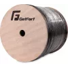 GETFORT ARAMID 12J 12-Faser OS2 Singlemode Indoor/Outdoor Verteilerkabel, 1m, LSZH, Gelb