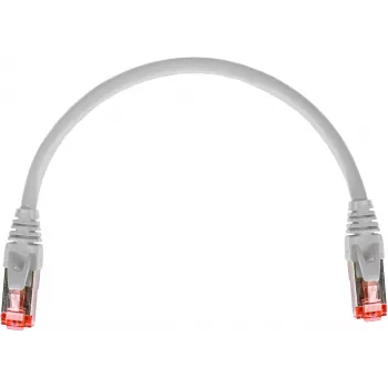 GETFORT Cat.6A S/FTP LSOH Patchkabel 0,25 m Grau