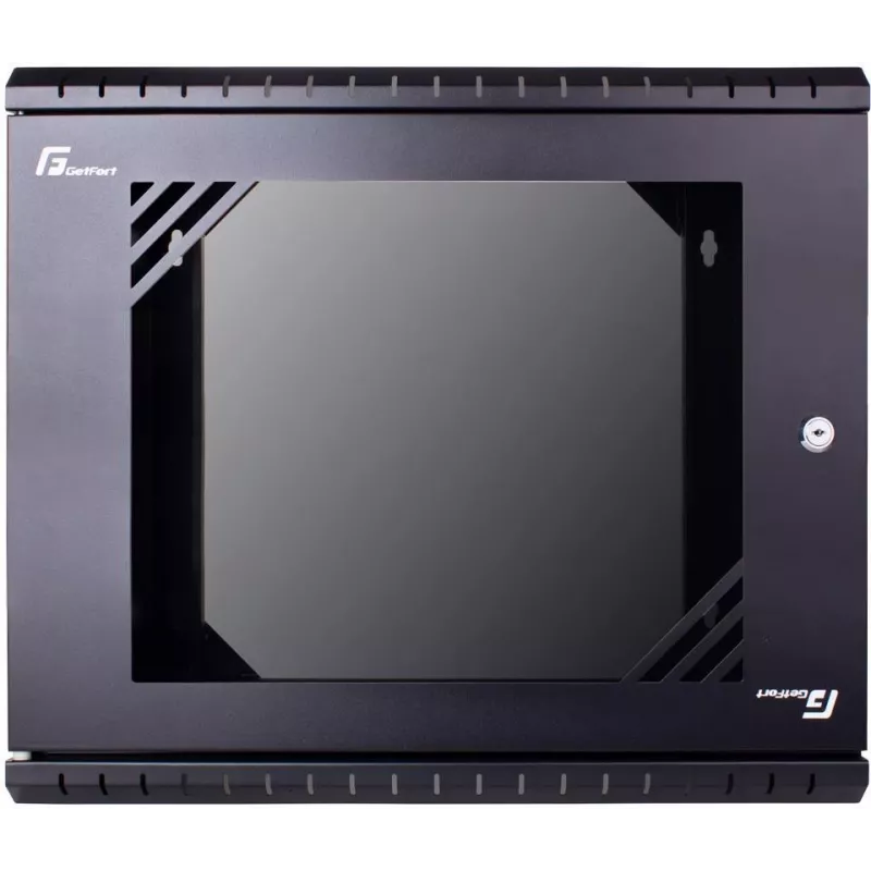 GETFORT ECO v3 19 inch 9U Wandgehäuse 520x450 mm Schwarz