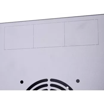 GETFORT ECO v3 Wandmontage-Rackschrank 19 Zoll 9U 520x340 mm Schwarz - WGF09-53E-WGBv3