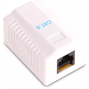 GETFORT GF-1G6FTP Geschirmte Aufputz-RJ45-Buchse Cat.6, 1-Port, Weiß