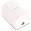 GETFORT GF-1G6UTP Aufputz-RJ45-Cat.6-UTP-Netzwerkdose, Weiß