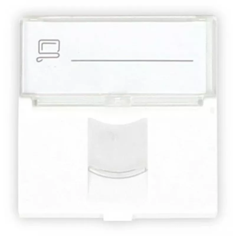 GETFORT GF-2MOD-1G 2-Modul RJ45 Datenmodul 45x45mm Cat.6 UTP Weiß
