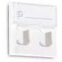 GETFORT GF-2MOD-2G Mosaic 2-Port RJ45 Cat.5e Netzwerkmodul, 45x45mm, Weiß