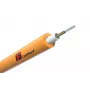 GETFORT GF-DAC-12J Außenkabel mit Panzerung, 12 Fasern, Singlemode OS2 G.652D, 1m, für direkte Erdverlegung, schwarz