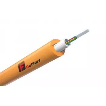 GETFORT GF-DAC-2J Outdoor Direct Burial Glasfaserkabel 1m, 2 Fasern, Singlemode OS2, UV-beständiger PE-Mantel, Nagetierschutz