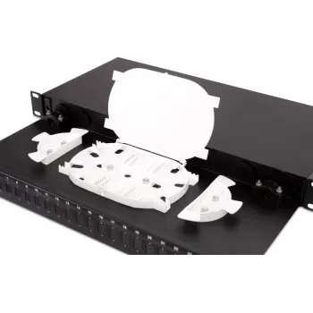 GETFORT GF-FO04-SX 1U 19 Zoll 24xSC Simplex festes Glasfaser-Patchpanel