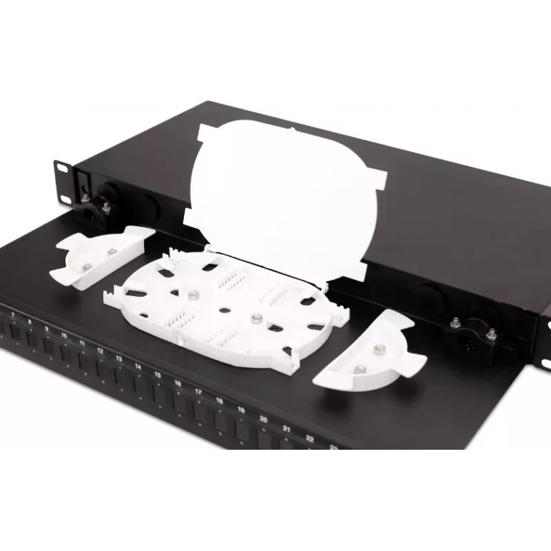 GETFORT GF-FO04-SX 1U 19 Zoll 24xSC Simplex festes Glasfaser-Patchpanel