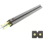 GETFORT GF-FRP-2J LSOH Indoor FTTH Glasfaserkabel, 2 Fasern, Singlemode G.657.A2, 1m, Weiß