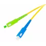GETFORT GF-SUSAS5 Singlemode-Glasfaser-Patchkabel SC/UPC auf SC/APC Simplex 5m LSZH Gelb
