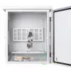 GETFORT HGF-40/30/50 Hermetisches Mastmontage-Gehäuse 400x300x500 mm IP65 ABS Lichtgrau