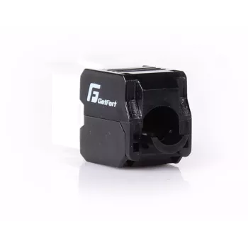 GETFORT KGF-6AUTP-NT Cat.6A UTP Tool-less Keystone Jack Module, RJ45 Female, Weiß