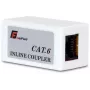 GETFORT RJ45 Cat.6 UTP Inline-Kupplung Buchse auf Buchse Schwarz
