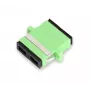 GETFORT SC/APC Duplex Glasfaser-Adapter, Singlemode, Grün, Flansch-Panel-Montage
