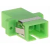 GETFORT SC/APC Simplex Glasfaseradapter, Singlemode, Grün, Flanschmontage