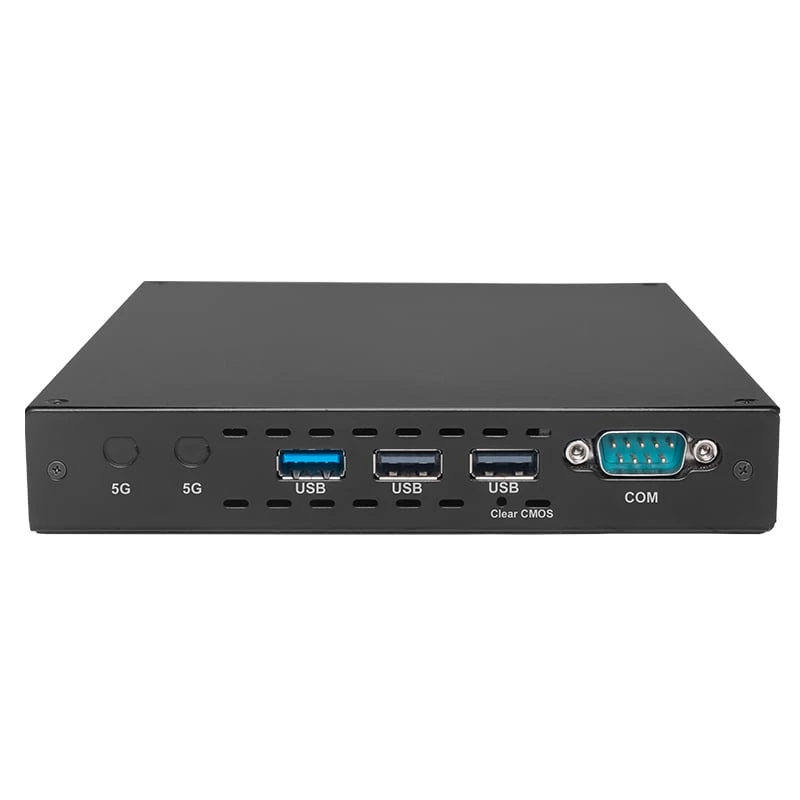 Giada D612 Lüfterloser Mini-PC Intel Core i5-1235U 10C/12T Iris Xe 2x DDR4 2x 2.5GbE