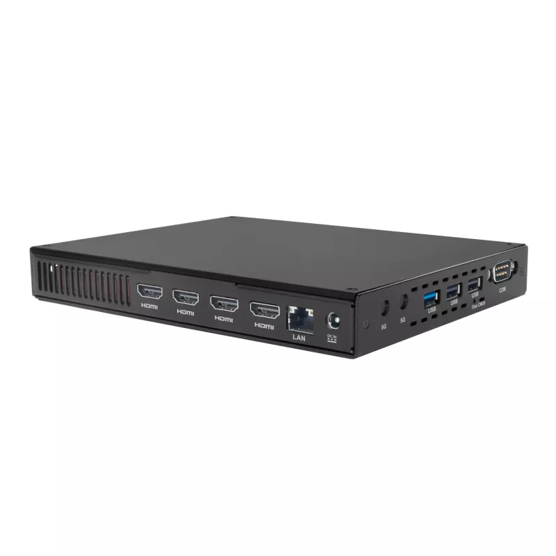 Giada D614-U1 Intel Core 5 120U Lüfterloser Buchgroßer Signage-Player mit Quad-4K-Display-Unterstützung