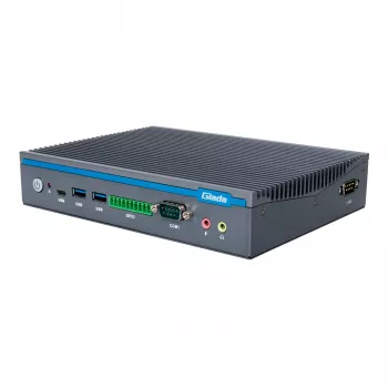 Giada DF613-I Intel Core i5-1335U Lüfterloser Mini PC Barebone, 4x 4K Display, Dual GbE, DDR5, 2x M.2, VESA-Halterung, ohne RAM/Storage/OS