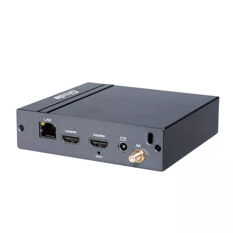 Giada DN24 Raspberry Pi Dual-HDMI ARM Multimedia-Player (CM4 Lite | 2GB | 32GB eMMC)