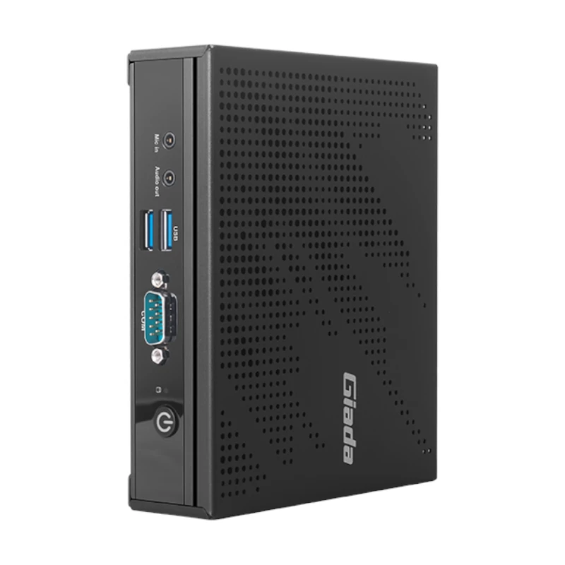 Giada VM27 Lüfterloser Mini-PC Intel Celeron N6210 4GB DDR4 64GB eMMC Windows 10 Pro Dual-LAN Wi-Fi 6