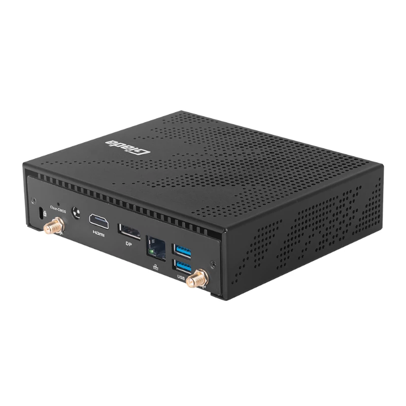 Giada VM27 Lüfterloser Mini-PC Intel Celeron N6210 4GB DDR4 64GB eMMC Windows 10 Pro Dual-LAN Wi-Fi 6