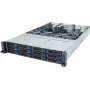 Giga Computing GigaByte R263-S30-AAH2 2U Rackmount Server Barebone, 12x 3,5 inch/2,5 inch Hot-Swap Bays, 2x 1300W Redundant PSU, Intel C236, LGA 1151
